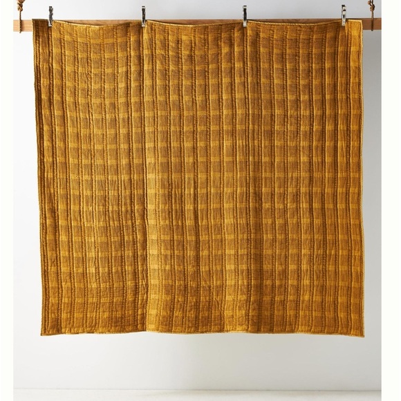 Anthropologie Paulette Chenille Quilt Queen New - Picture 3 of 16